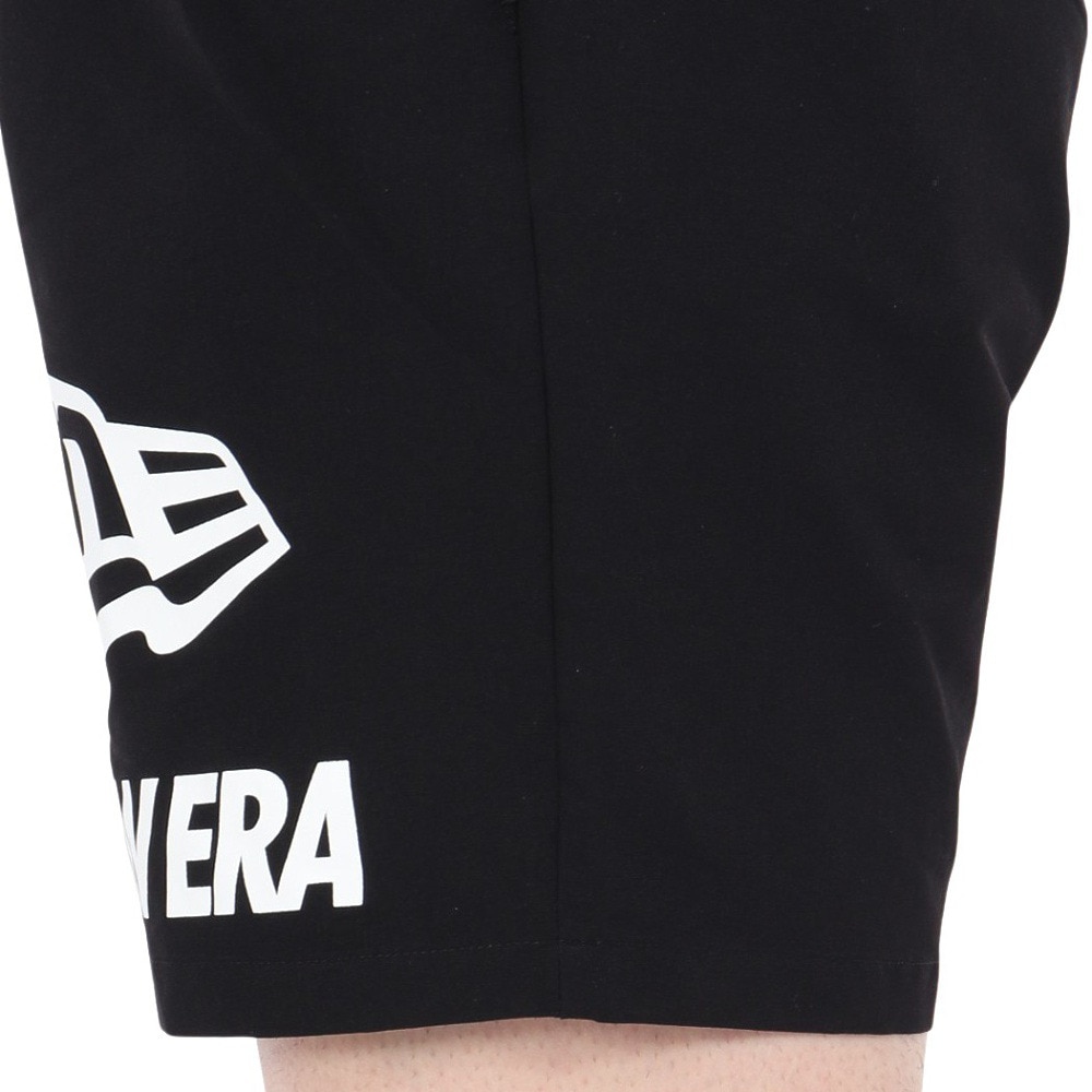 ニューエラ（NEW ERA）（メンズ、レディース）ストレッチ ナイロン ショートパンツ WHI 14410140