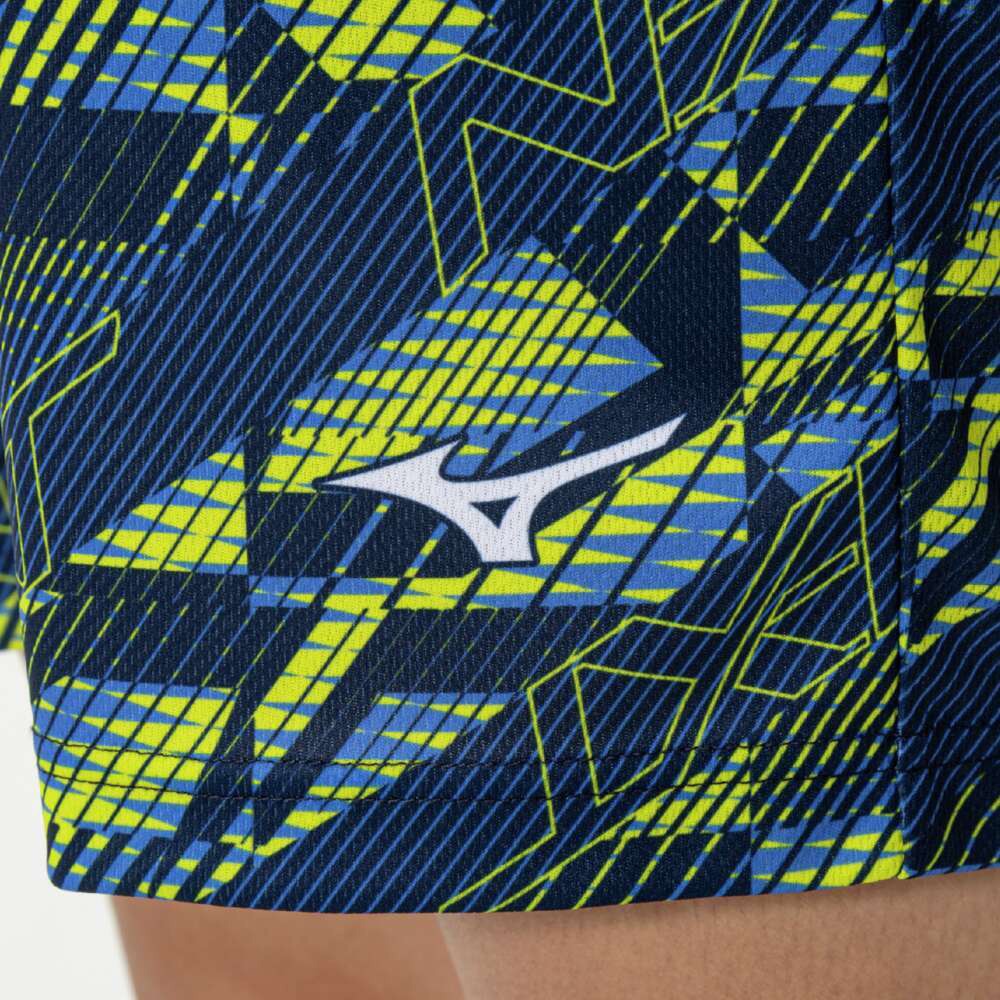 ミズノ（MIZUNO）（メンズ）N－XT　総柄ハーフパンツ 32JDC24014