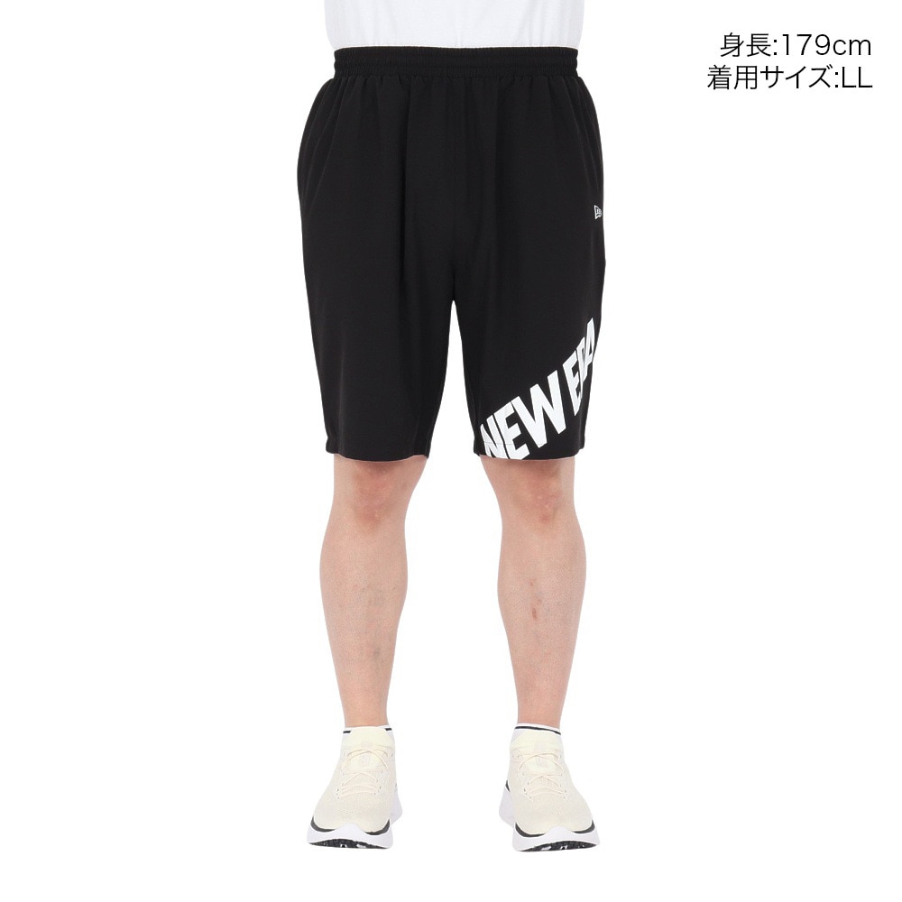 ニューエラ（NEW ERA）（メンズ）ライトウインド ショートパンツ Wordmark WHI 14410185