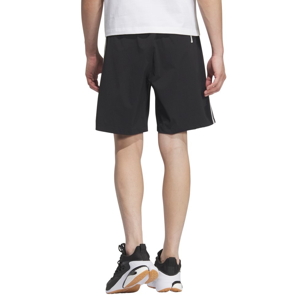 アディダス（adidas）（メンズ）エッセンシャルズ プラス ルーズフィット スリーストライプス ウーブンショーツ JUQ00-JW6988