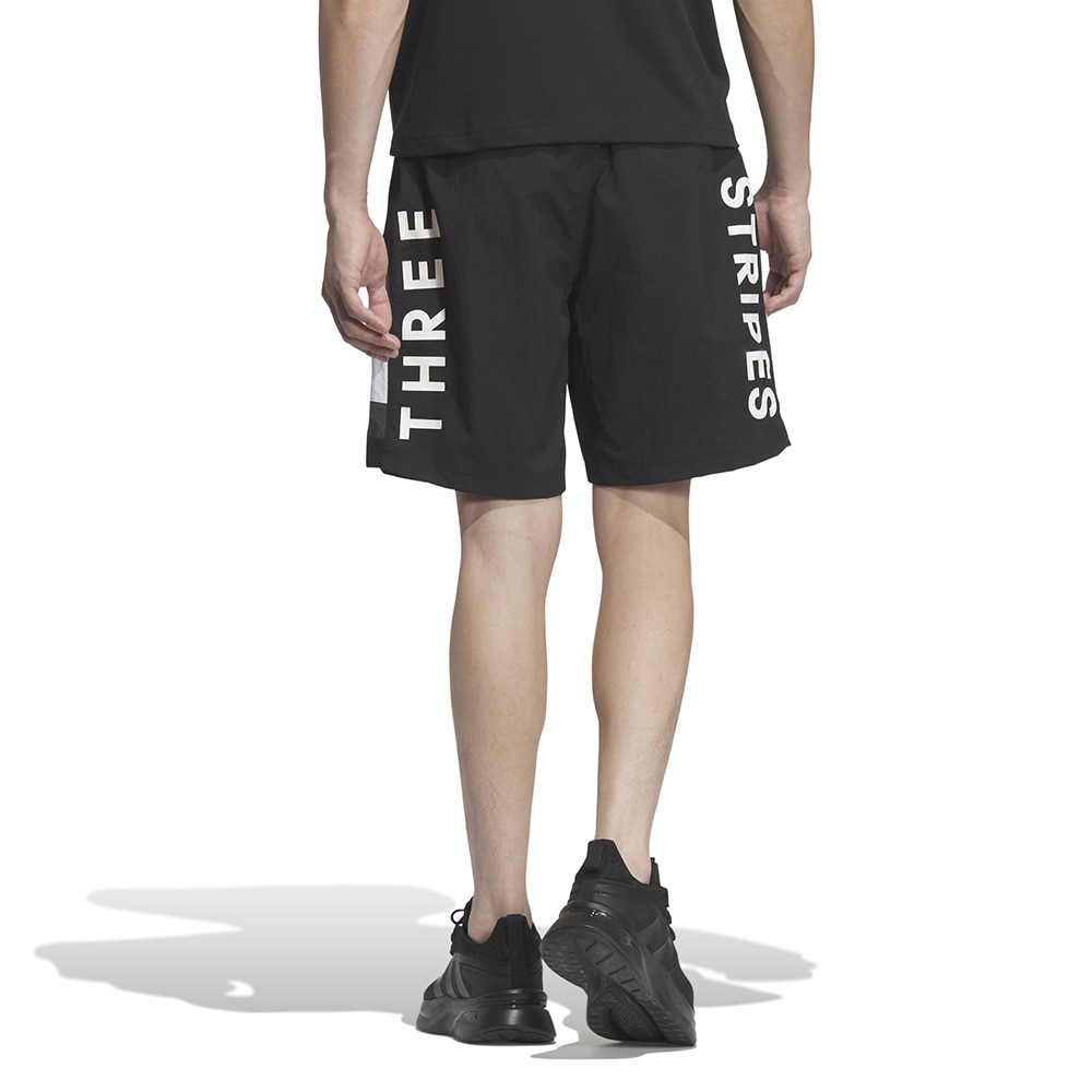 アディダス（adidas）（メンズ）ワーディング パック ルーズフィット メッシュ裏地付き ウーブンショーツ KQD33-JM2073