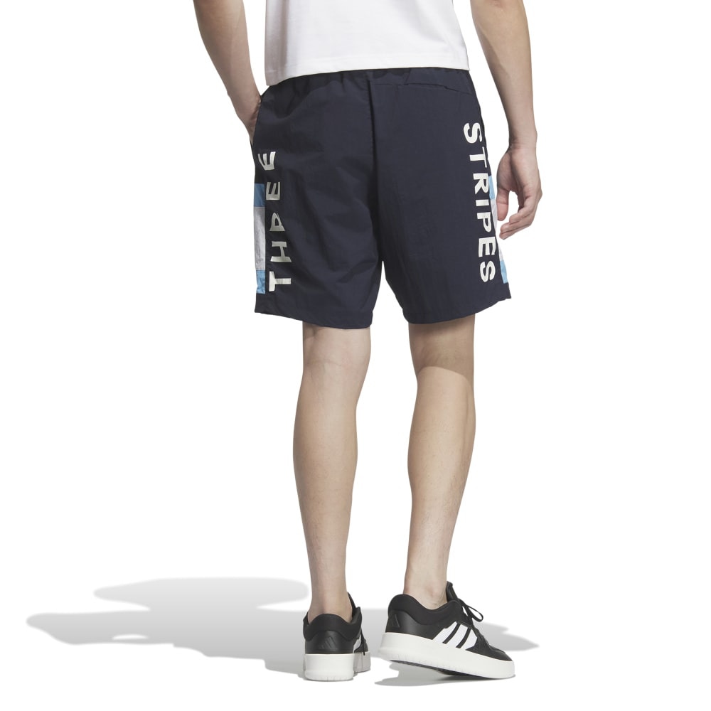 アディダス（adidas）（メンズ）ワーディング パック ルーズフィット メッシュ裏地付き ウーブンショーツ KQD33-JM2074