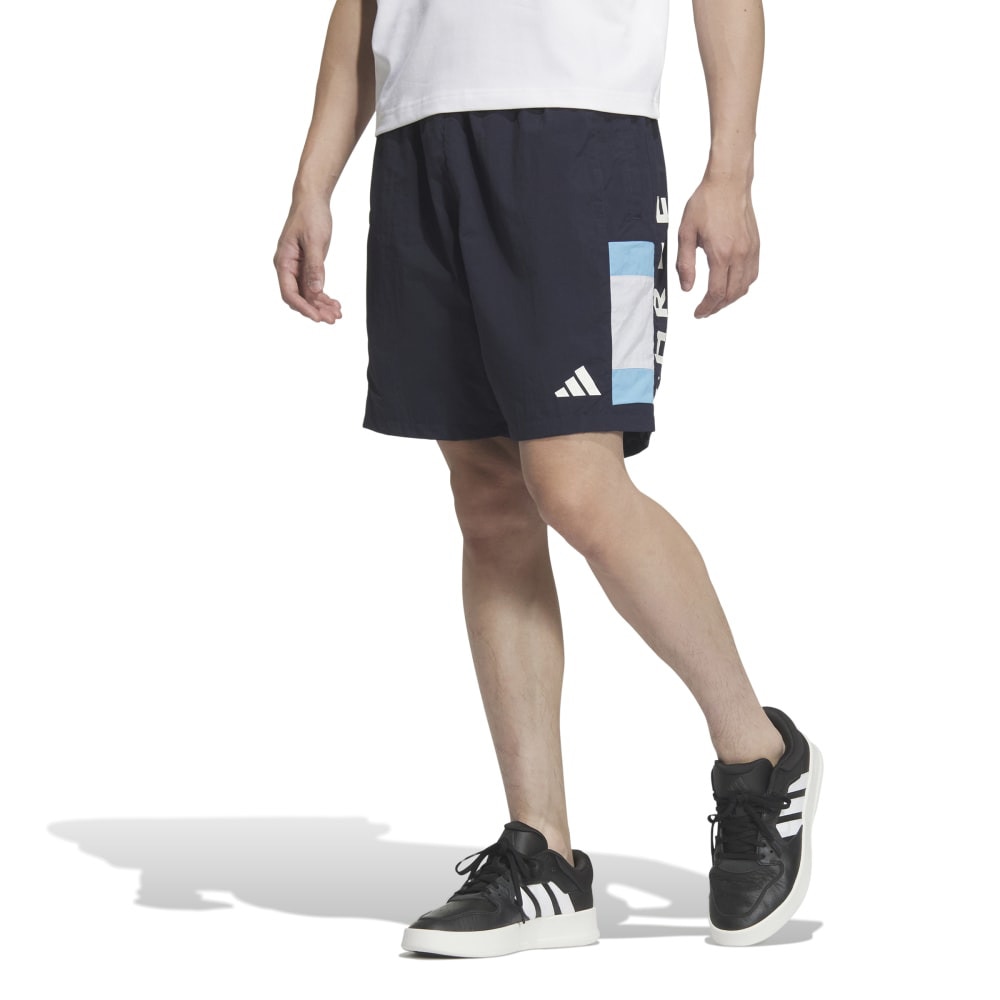 アディダス（adidas）（メンズ）ワーディング パック ルーズフィット メッシュ裏地付き ウーブンショーツ KQD33-JM2074