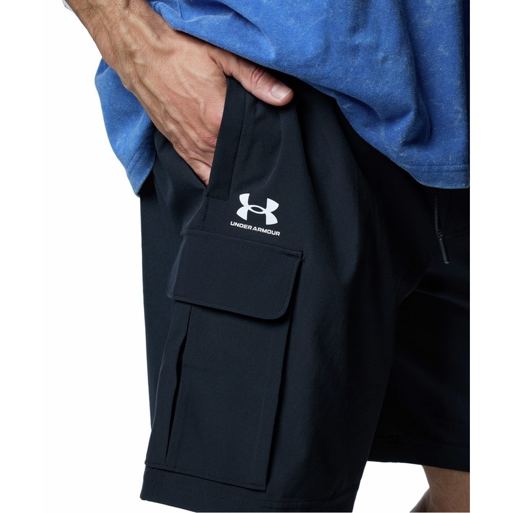 アンダーアーマー（UNDER ARMOUR）（メンズ）バイブウーブン カーゴショーツ 1386560 001