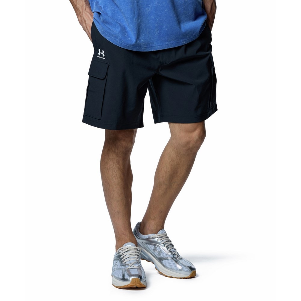 アンダーアーマー（UNDER ARMOUR）（メンズ）バイブウーブン カーゴショーツ 1386560 001