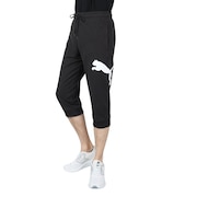 プーマ（PUMA）（メンズ）パンツ メンズ ESS+ ビッグ ロゴ 3/4 スウェットパンツ 674929 01 BLK