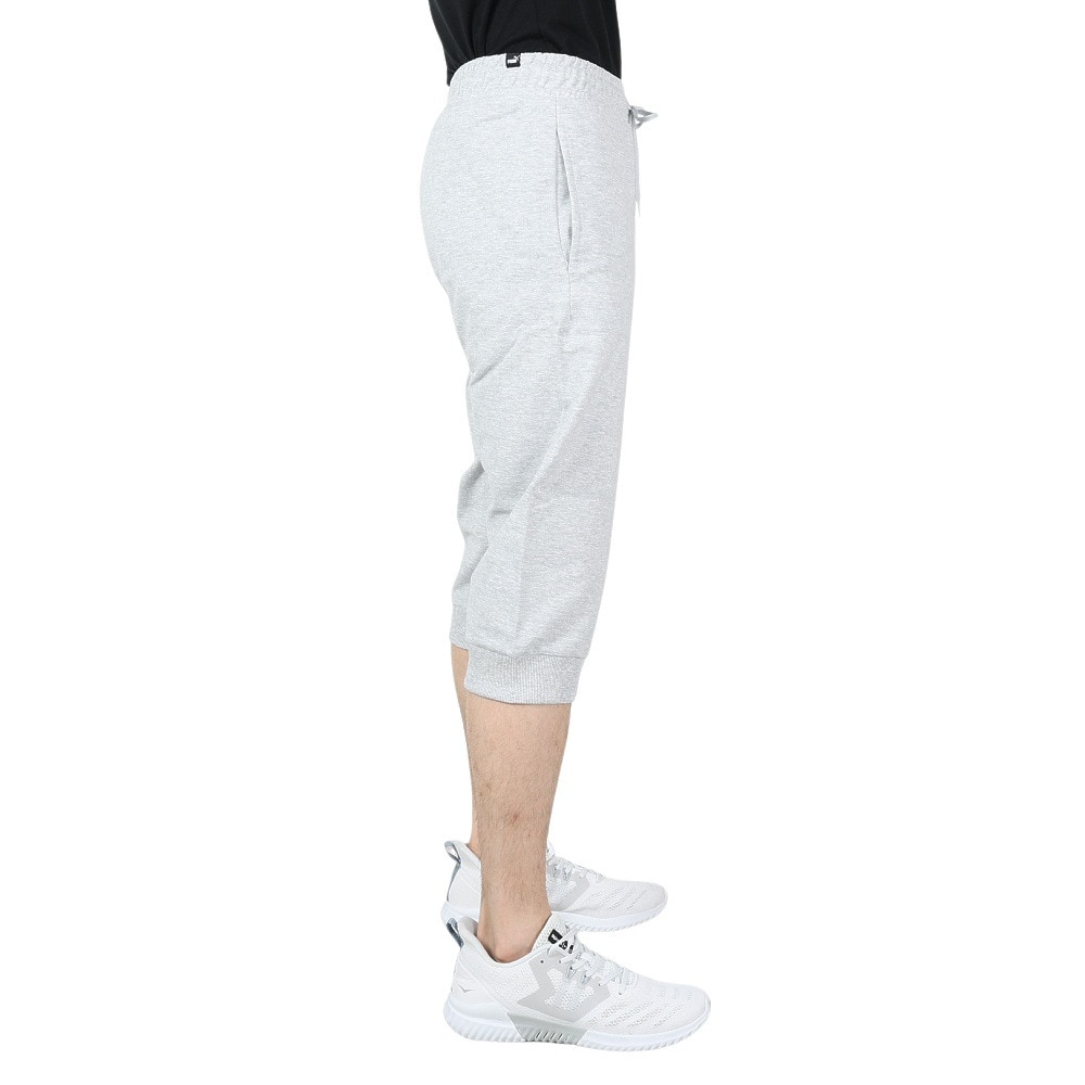 プーマ（PUMA）（メンズ）パンツ メンズ ESS+ ビッグ ロゴ 3/4 スウェットパンツ 674929 04 LGRY