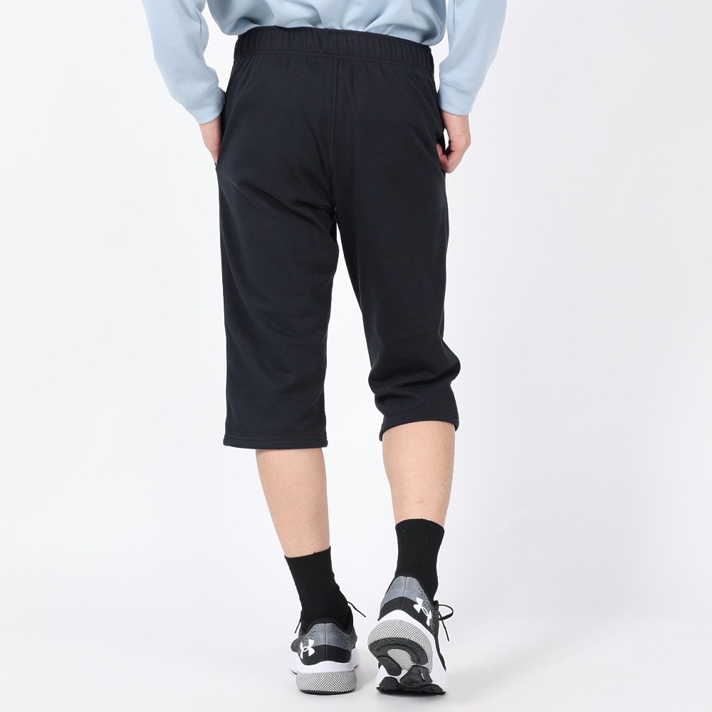 アンダーアーマー（UNDER ARMOUR）（メンズ）ライバルテリー 3/4パンツ 1384819 001