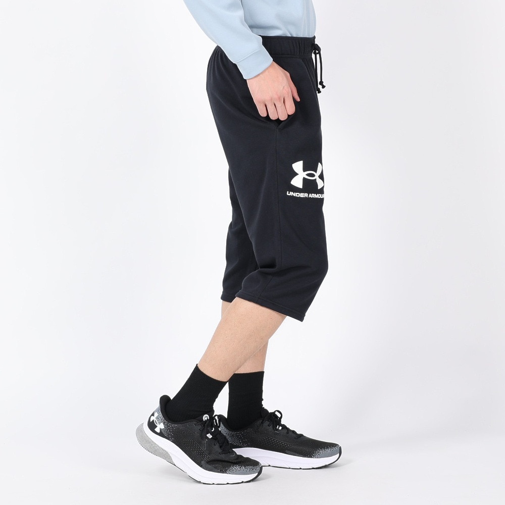 アンダーアーマー（UNDER ARMOUR）（メンズ）ライバルテリー 3/4パンツ 