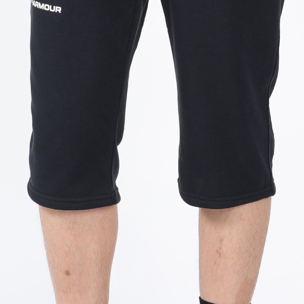 アンダーアーマー（UNDER ARMOUR）（メンズ）ライバルテリー 3/4パンツ 1384819 001