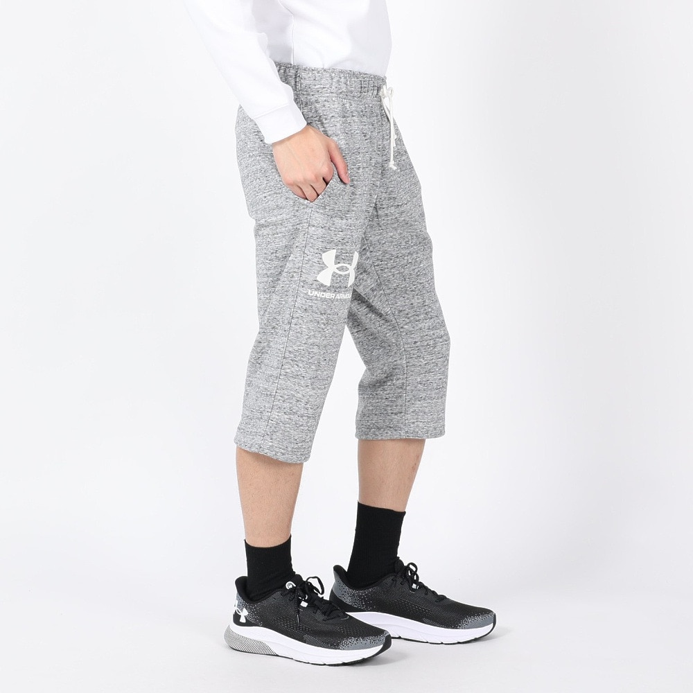 アンダーアーマー（UNDER ARMOUR）（メンズ）ライバルテリー 3/4パンツ 1384819 112