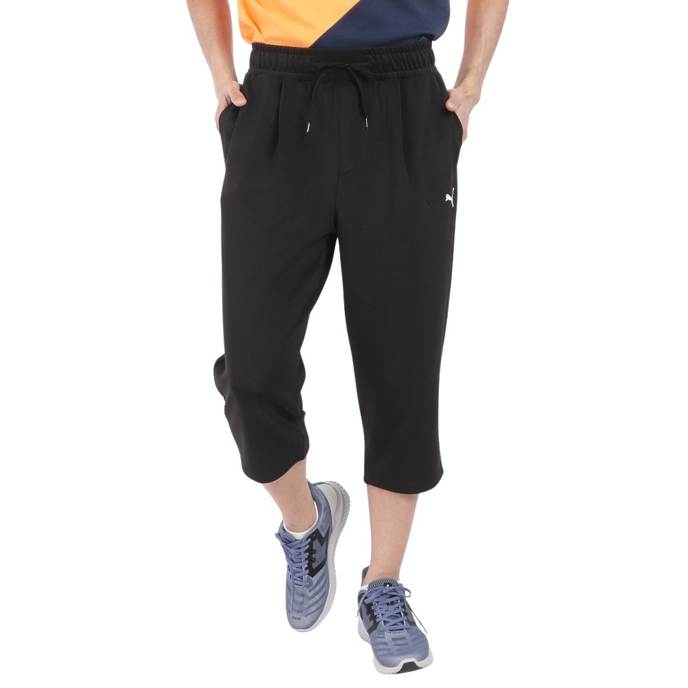 プーマ（PUMA）（メンズ）PCPC ニット 3/4パンツ 七分丈パンツ 680686 01 BLK