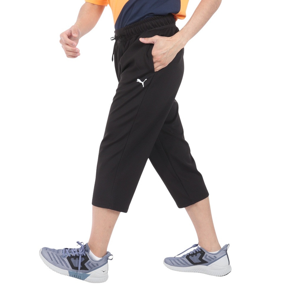プーマ（PUMA）（メンズ）PCPC ニット 3/4パンツ 七分丈パンツ 680686 01 BLK