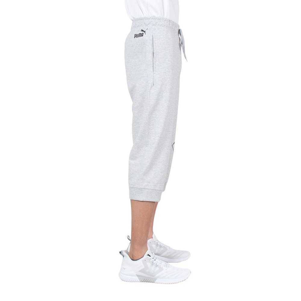 プーマ（PUMA）（メンズ）PUMA POWER 3/4 パンツ 680689 04 LGRY