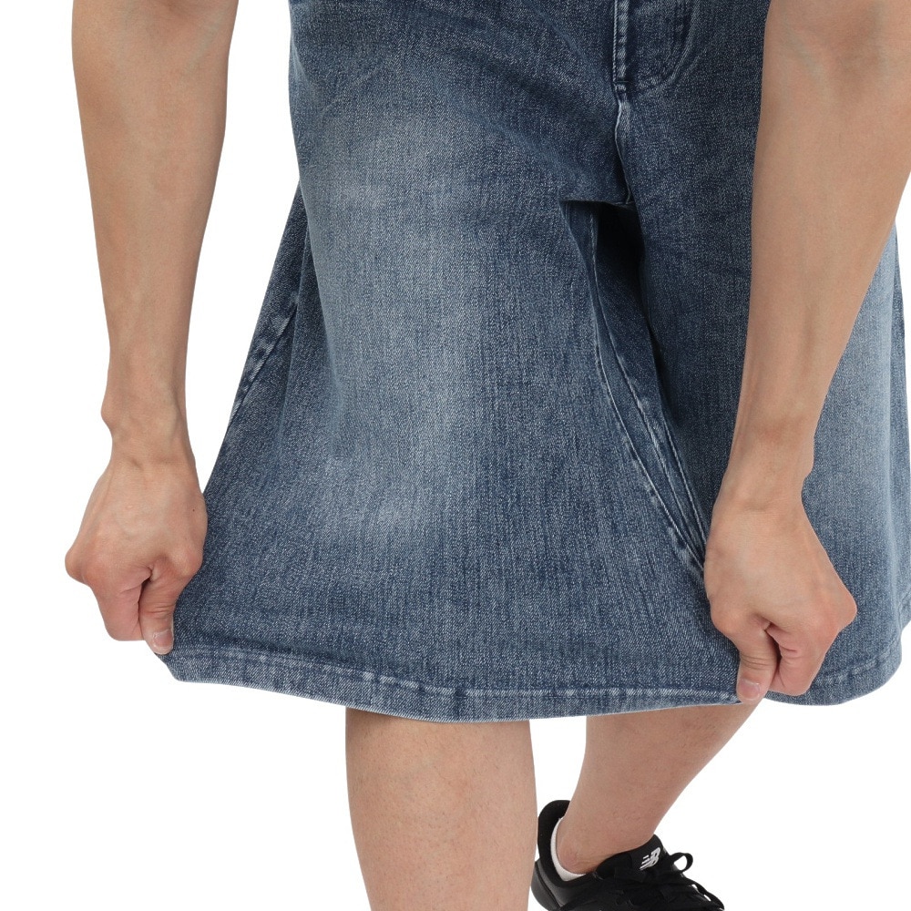 バクタ（BUKTA）（メンズ）インディゴクロップドパンツ BU244580872 D/BLUE