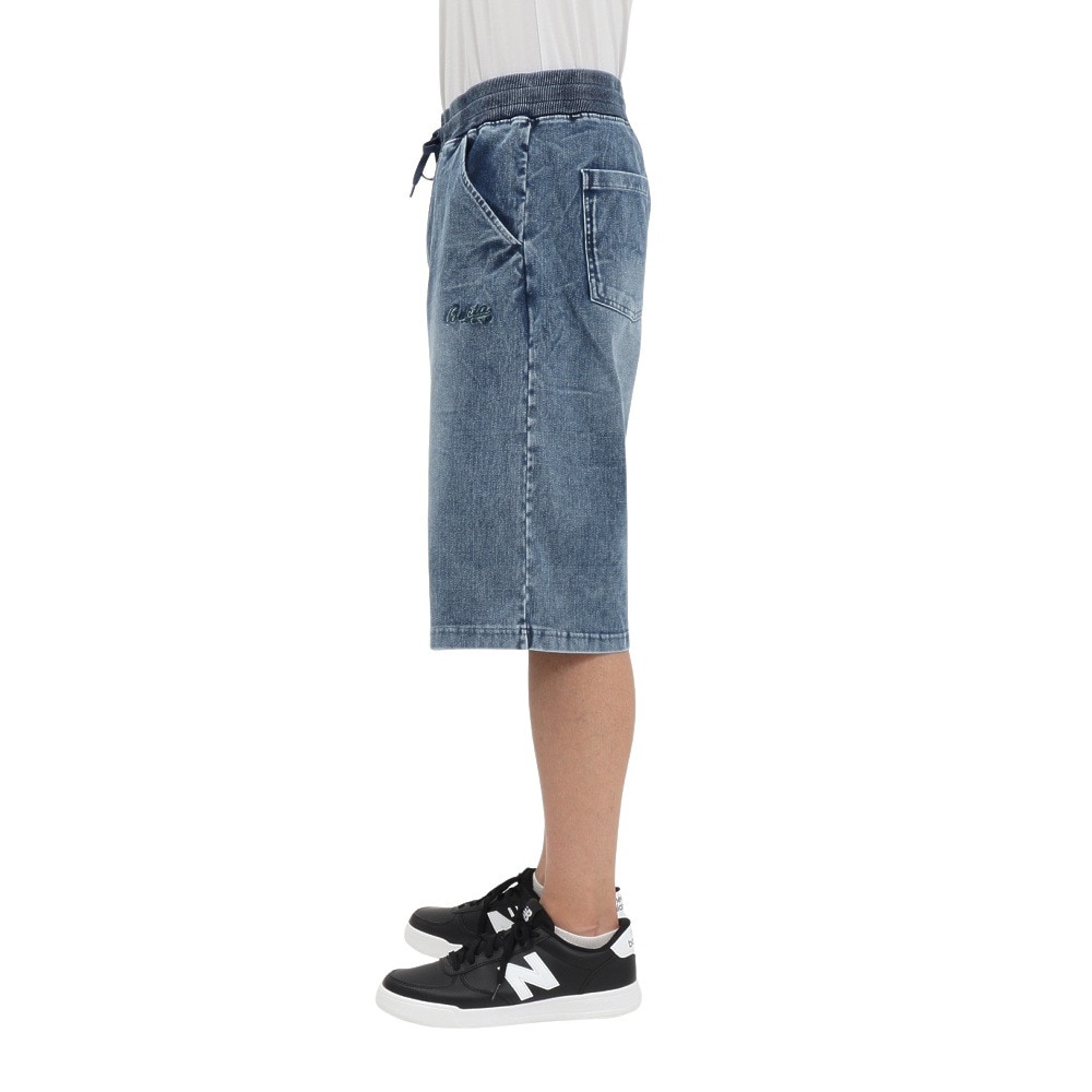 バクタ（BUKTA）（メンズ）インディゴクロップドパンツ BU244580872 D/BLUE