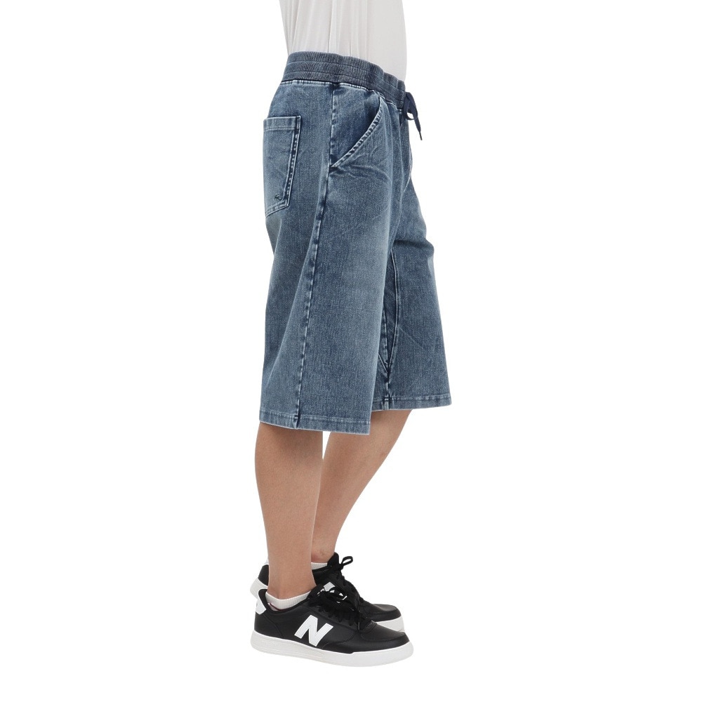 バクタ（BUKTA）（メンズ）インディゴクロップドパンツ BU244580872 D/BLUE