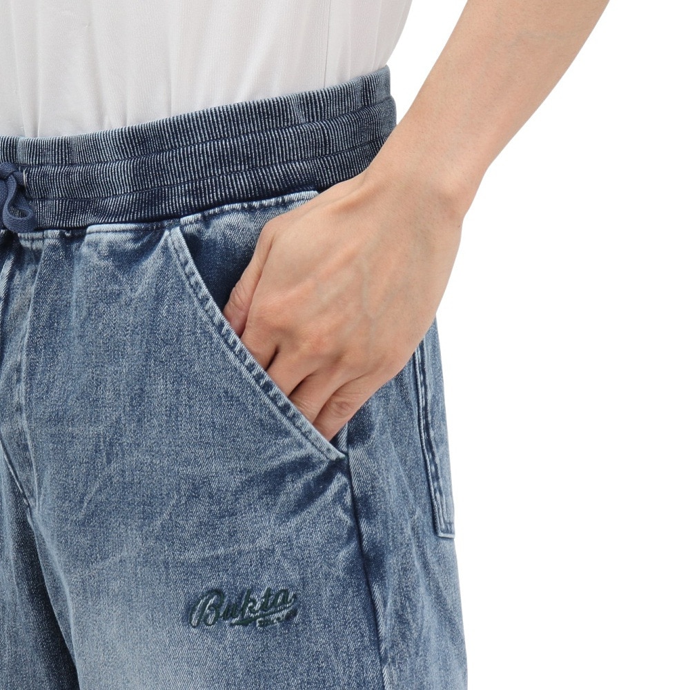 バクタ（BUKTA）（メンズ）インディゴクロップドパンツ BU244580872 D/BLUE