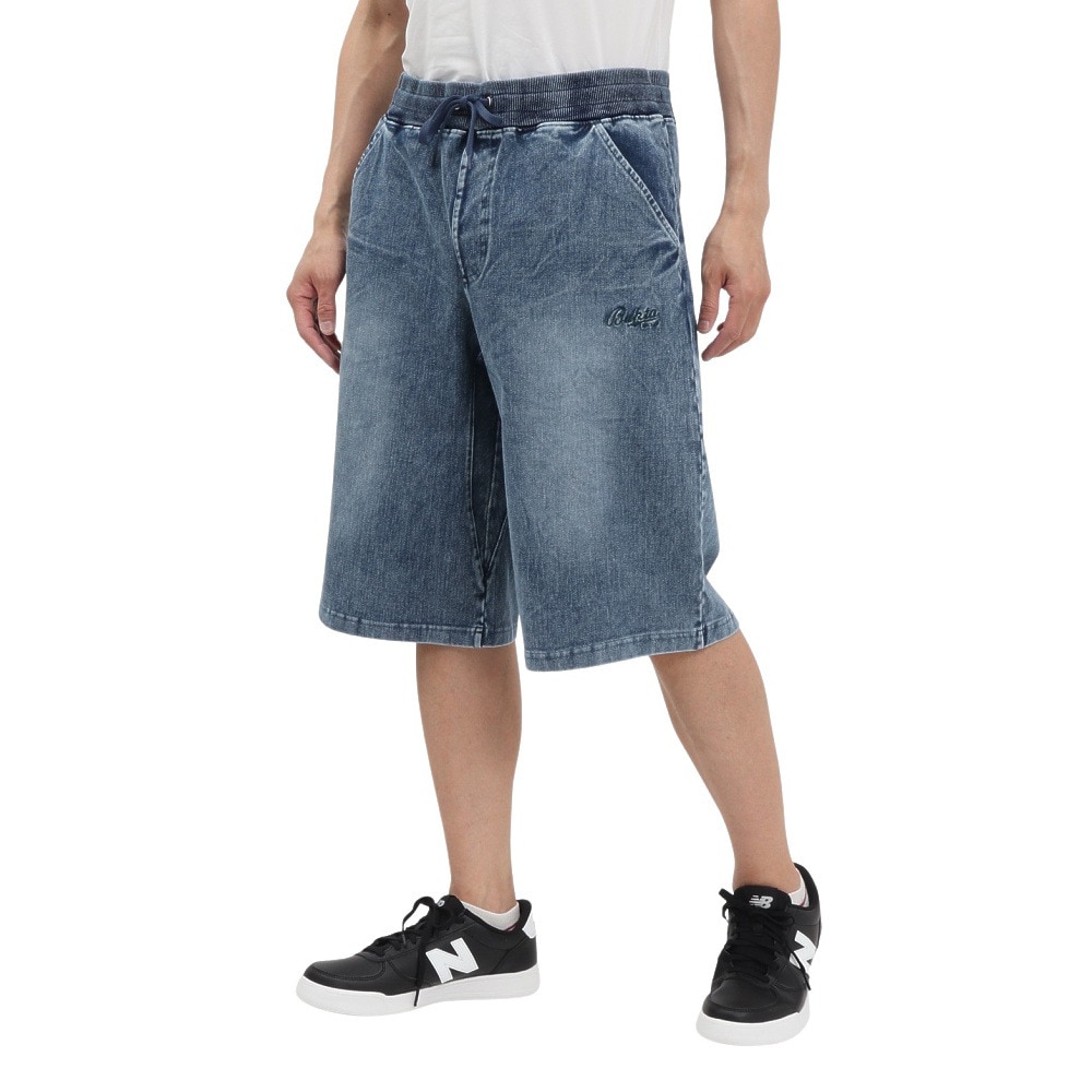 バクタ（BUKTA）（メンズ）インディゴクロップドパンツ BU244580872 D/BLUE