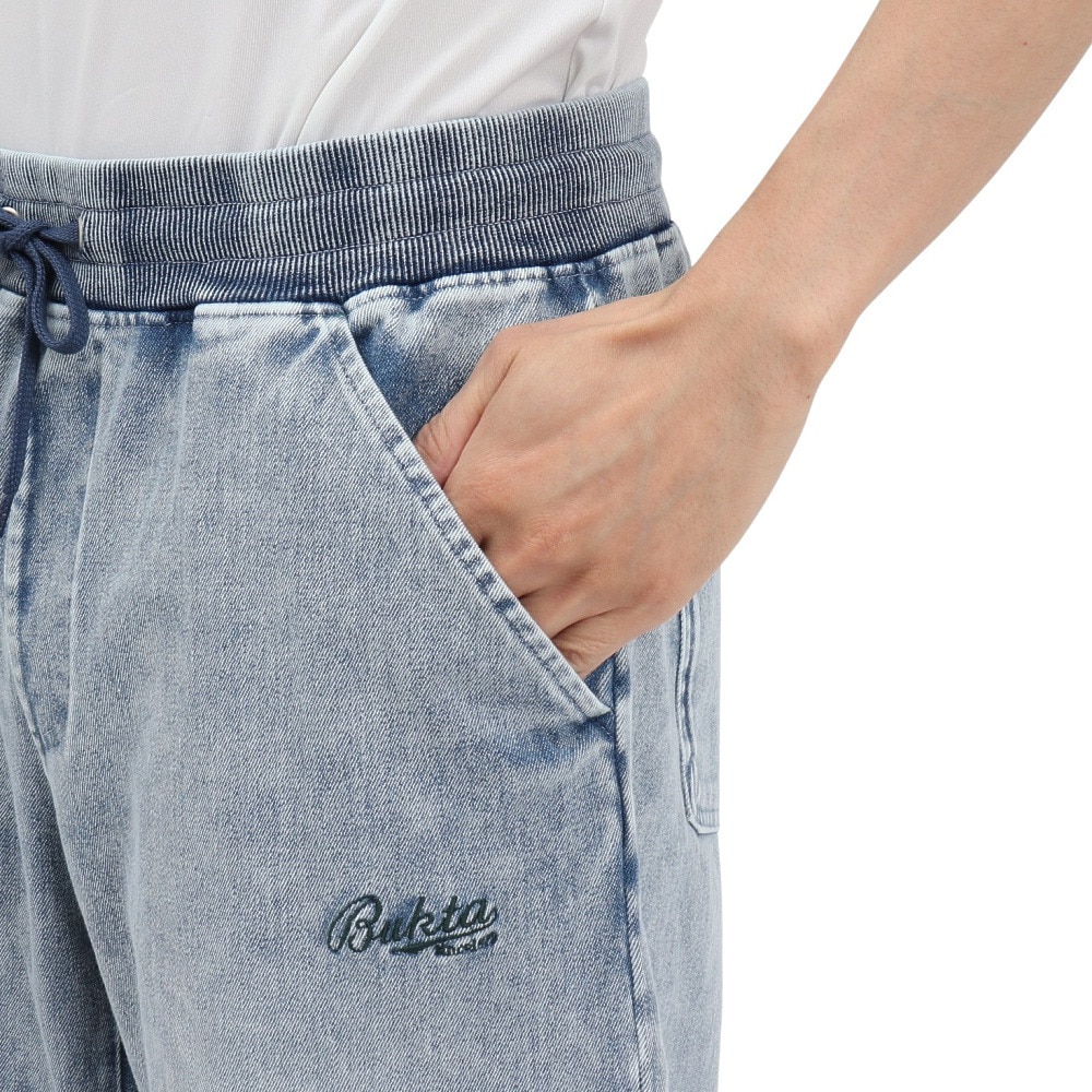 バクタ（BUKTA）（メンズ）インディゴクロップドパンツ BU244580873 L/BLUE
