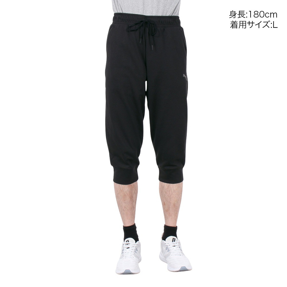 プーマ（PUMA）（メンズ）ESS MX 3/4 パンツ DK 686862 01 BLK