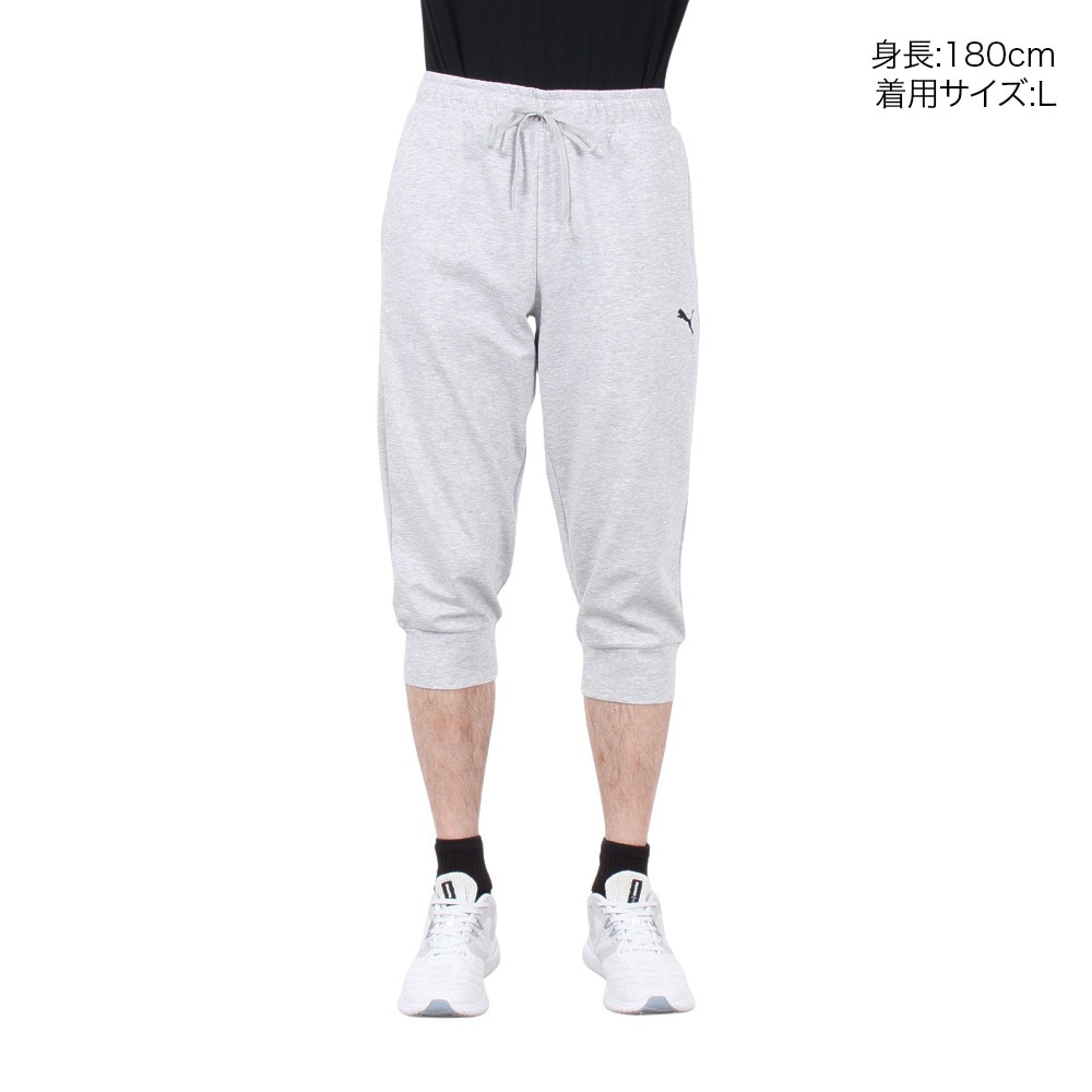 プーマ（PUMA）（メンズ）ESS MX 3/4 パンツ DK 686862 04 LGRY