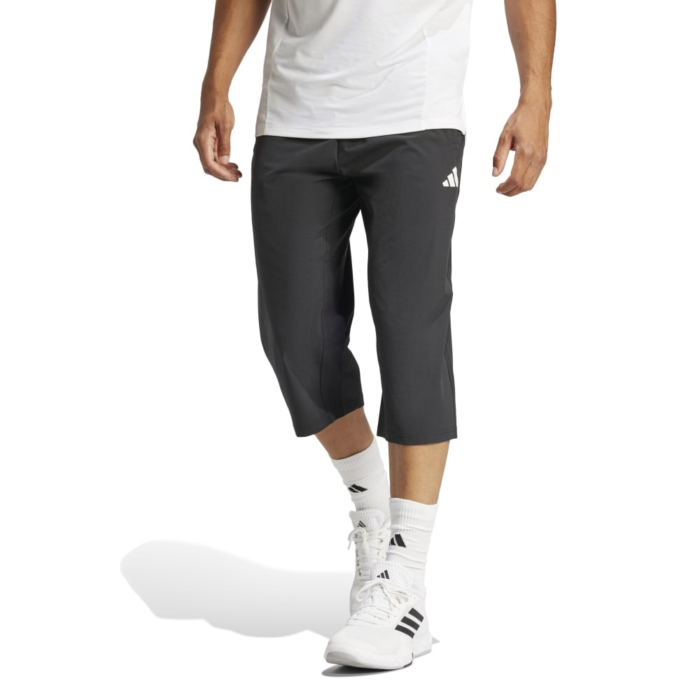 アディダス（adidas）（メンズ）トレイン エッセンシャルズ ウーブン 3/4丈パンツ KVX91-JG1245