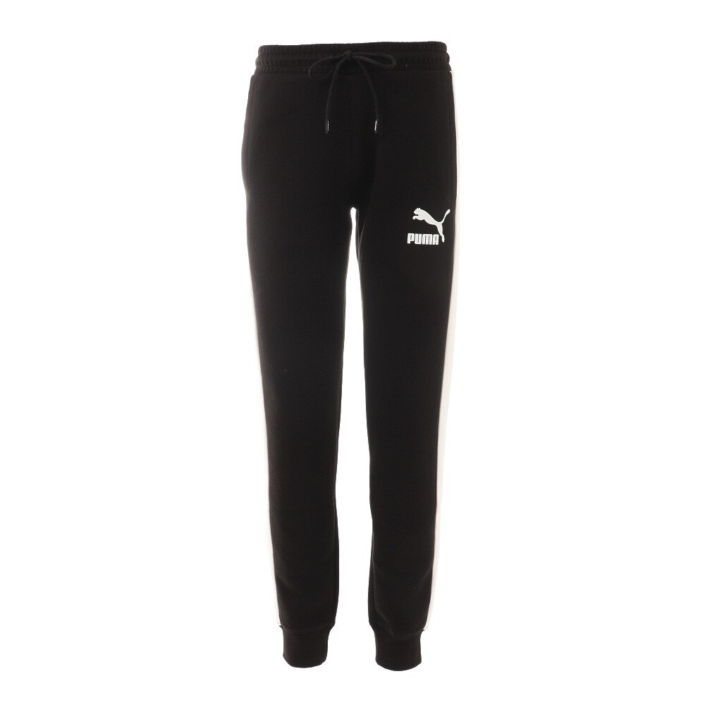  ICONIC T7 ダブルニット トラック パンツ 530746 01 BLK