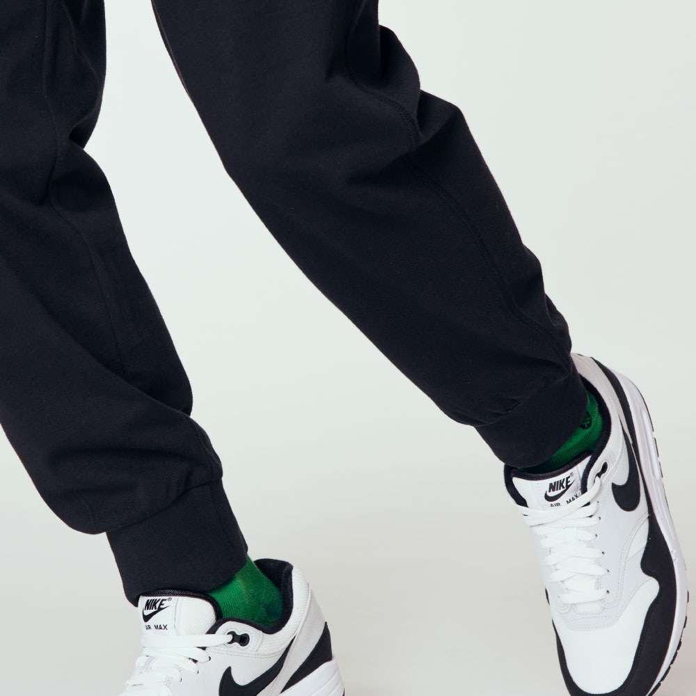 ナイキ（NIKE）（メンズ）ジョガーパンツ クラブ ニット 黒 ブラック 裾リブ テーパード FQ4331-010