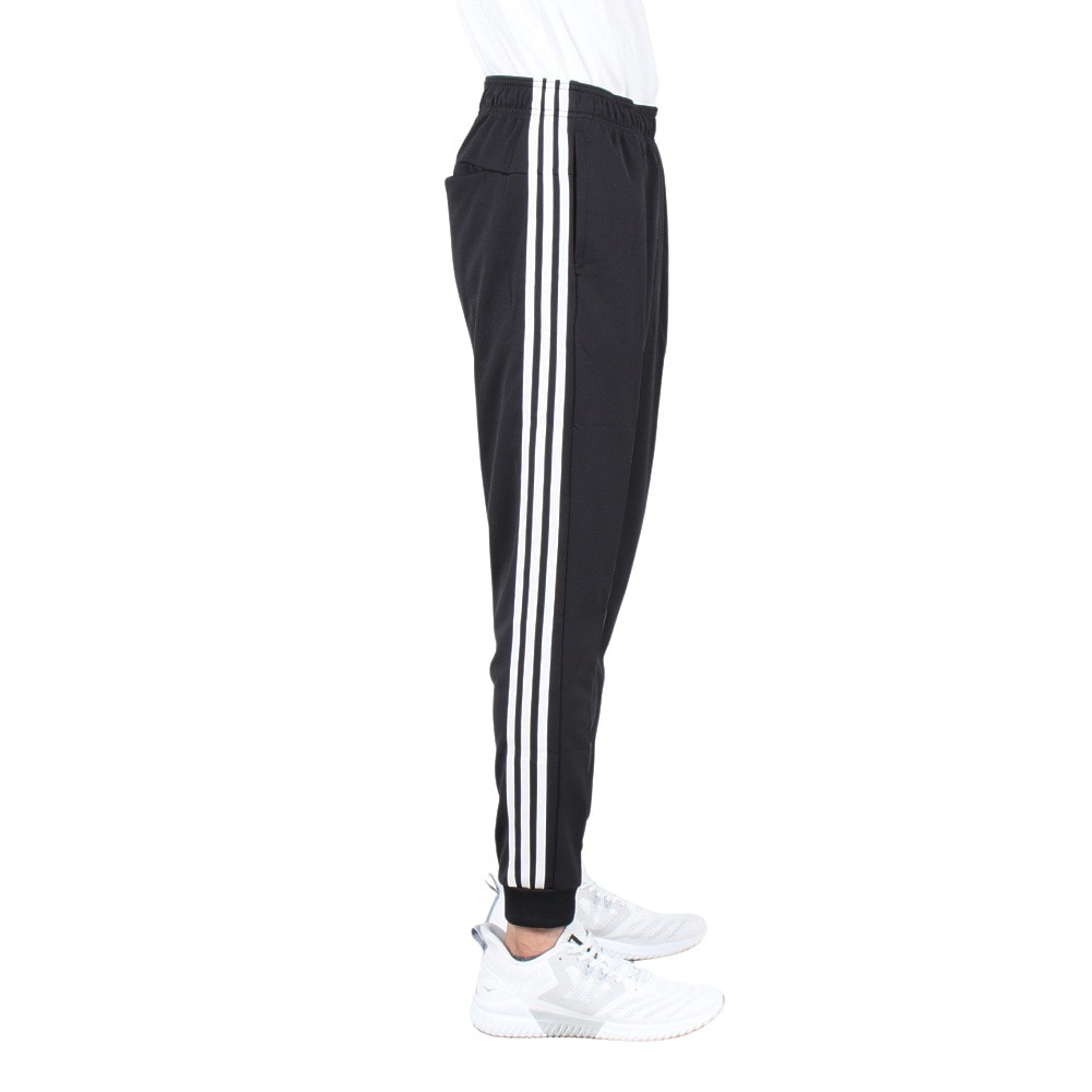 アディダス（adidas）（メンズ）スリーストライプス ダブルニット カフヘム トラックパンツ BXF56-IA9381