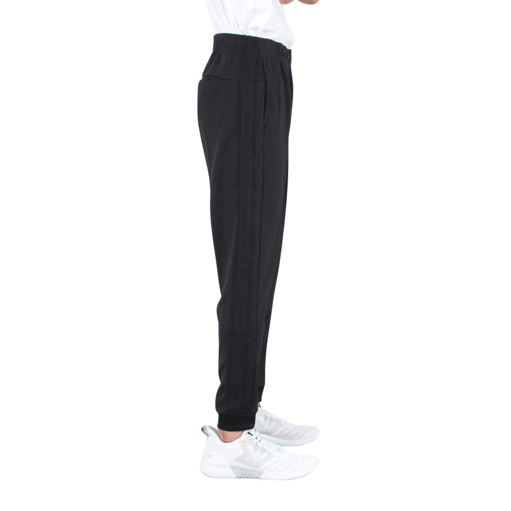 アディダス（adidas）（メンズ）スリーストライプス ダブルニット カフヘム トラックパンツ BXF56-IA9384