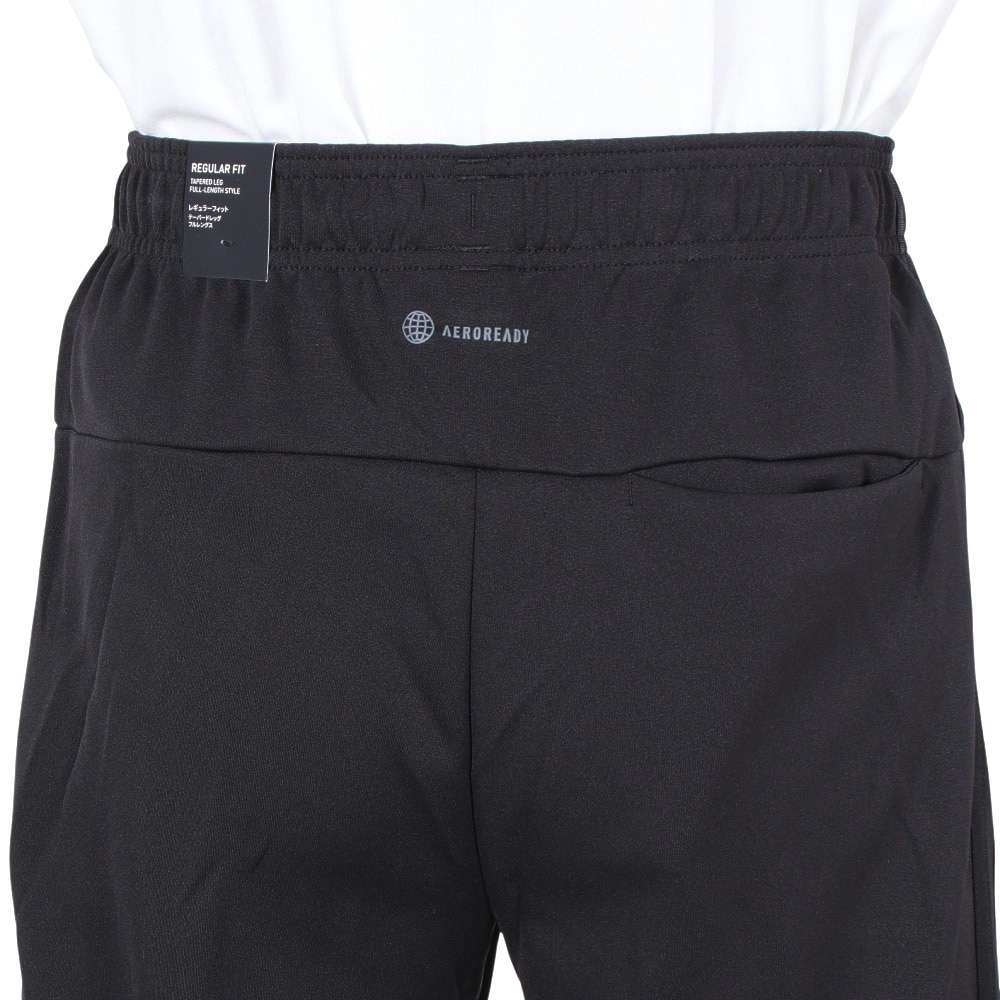 アディダス（adidas）（メンズ）スリーストライプス ダブルニット カフヘム トラックパンツ BXF56-IA9384