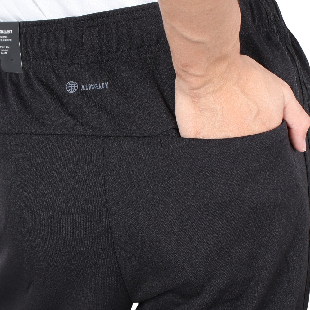 アディダス（adidas）（メンズ）スリーストライプス ダブルニット カフヘム トラックパンツ BXF56-IA9384