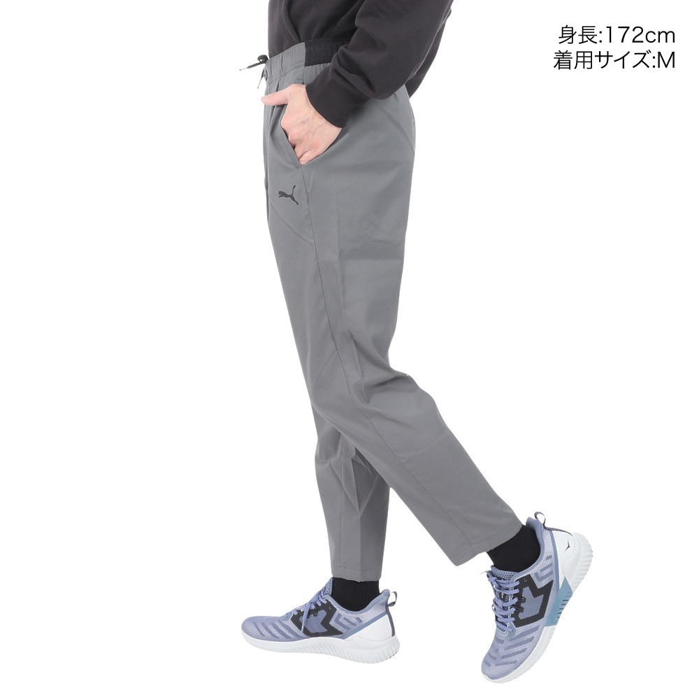 プーマ（PUMA）（メンズ）PCPC ウーブン クロップド テーパード パンツ 680683 80 GRY