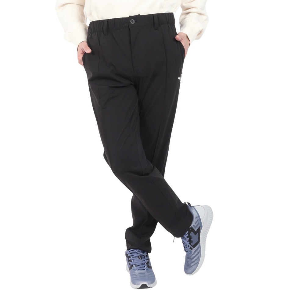 プーマ（PUMA）（メンズ）PCPC ニット フルレングス ストレート パンツ 680684 01 BLK