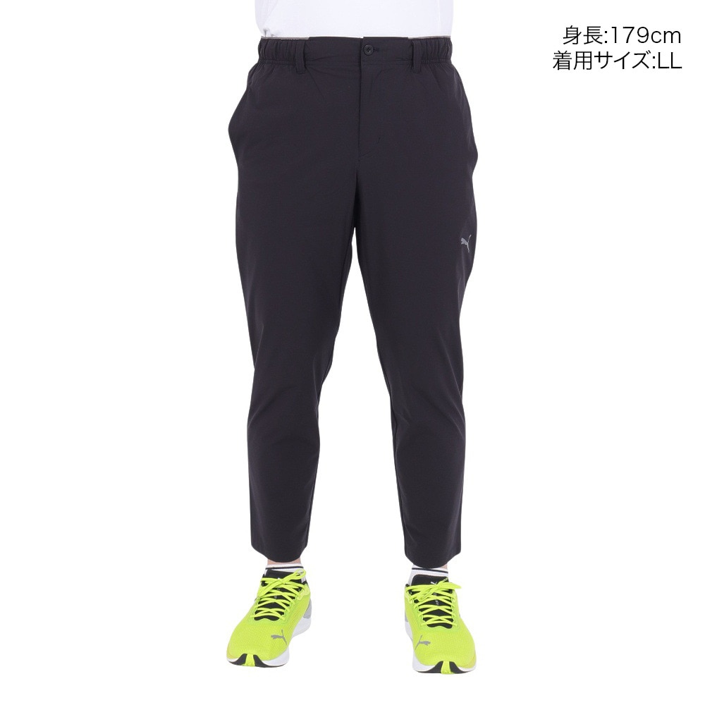 プーマ（PUMA）（メンズ）パンツ メンズ ウーブン テーパード クロップド パンツ 674916 01 BLK