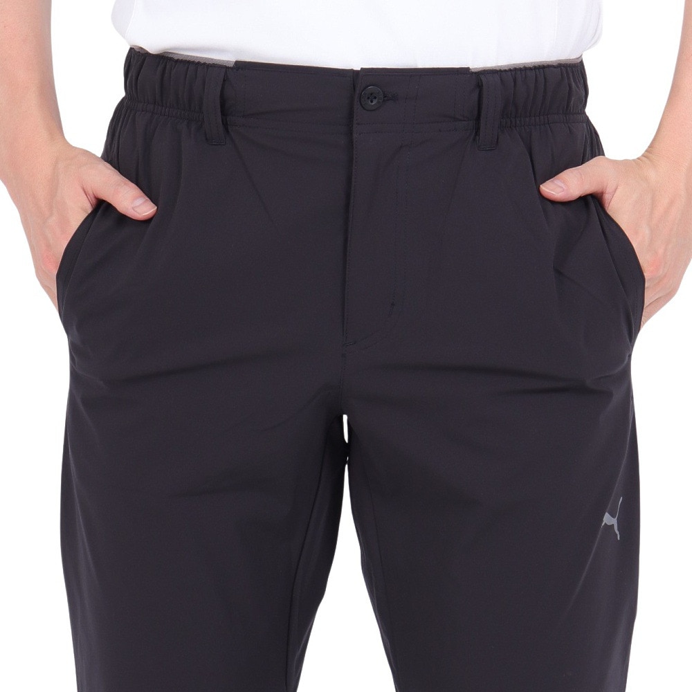 プーマ（PUMA）（メンズ）パンツ メンズ ウーブン テーパード クロップド パンツ 674916 01 BLK