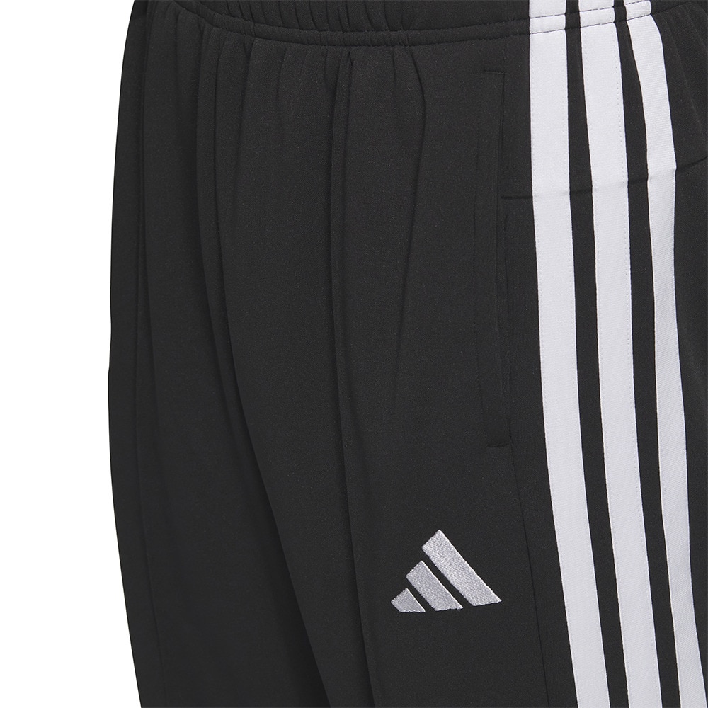 アディダス（adidas）（メンズ）スリーストライプス スリムフィット ダブルニット オープンヘム トラックパンツ JZR03-JV6990