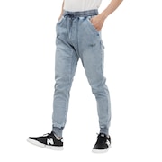 (メンズ)インディゴジョガーパンツ BU244580773 L/BLUE