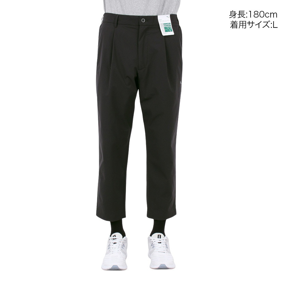 プーマ（PUMA）（メンズ）ESS ウーブンクロップ テーパードパンツ 686880 01 BLK