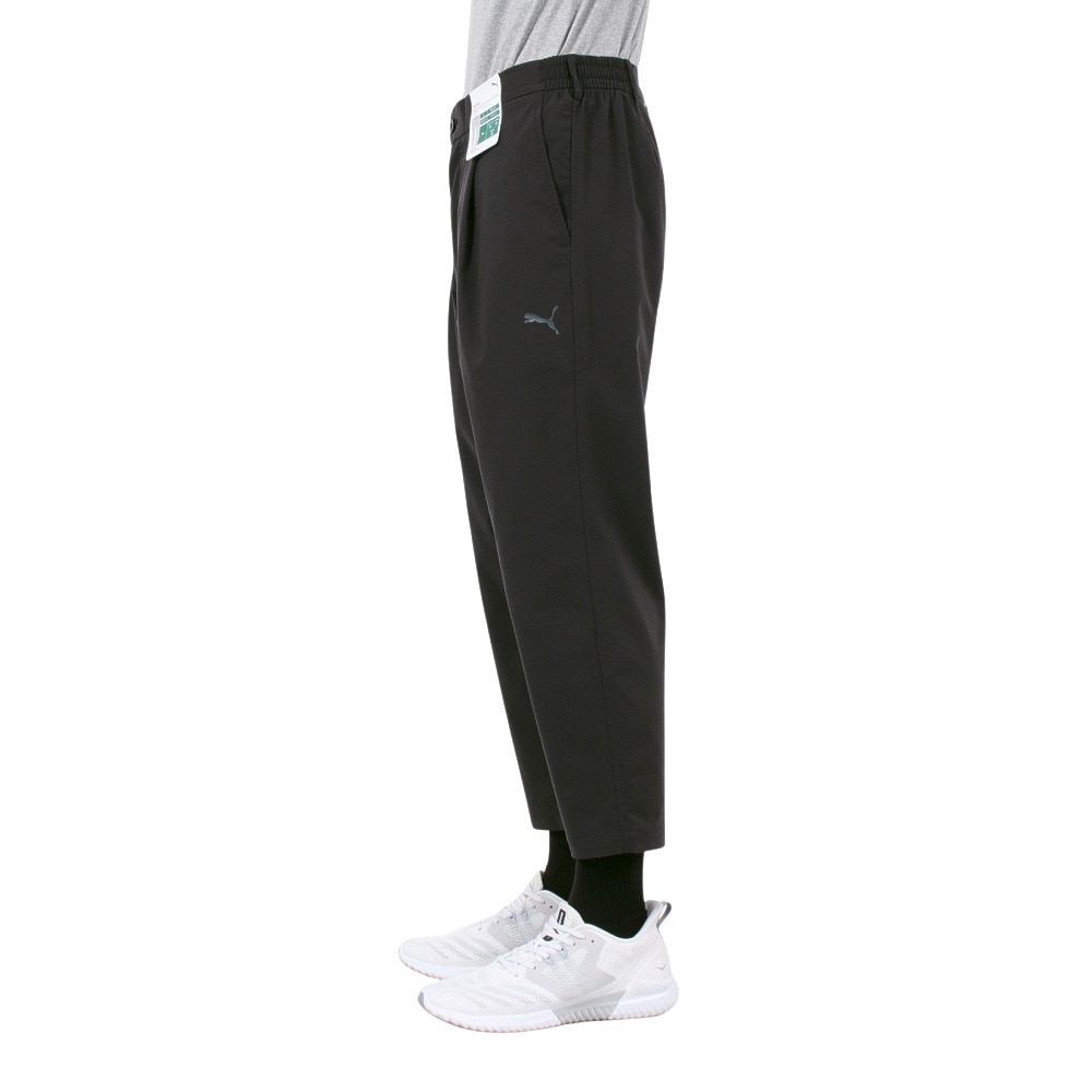 プーマ（PUMA）（メンズ）ESS ウーブンクロップ テーパードパンツ 686880 01 BLK