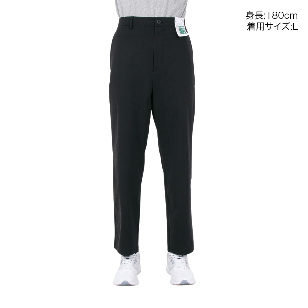 プーマ（PUMA）（メンズ）ESS ニット ストレートパンツ 686881 01 BLK