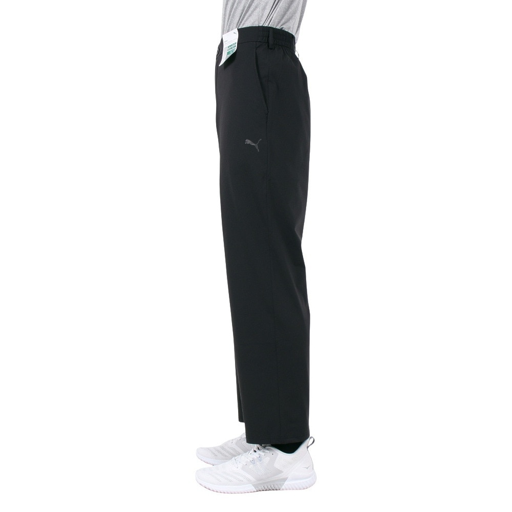 プーマ（PUMA）（メンズ）ESS ニット ストレートパンツ 686881 01 BLK