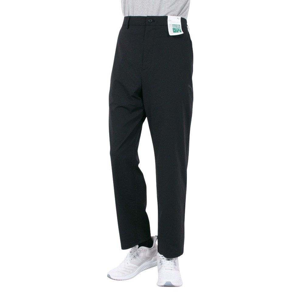 プーマ（PUMA）（メンズ）ESS ニット ストレートパンツ 686881 01 BLK