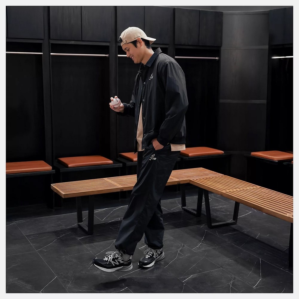 ニューバランス（new balance）（メンズ）Shohei Signature ウーブンナイロンパンツ MP51730BK