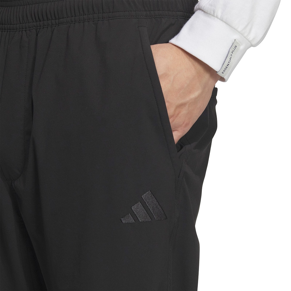 アディダス（adidas）（メンズ）エッセンシャルプラス ストレッチ ウーブン フルレングス ジョガー パンツ TZ498-KA1284