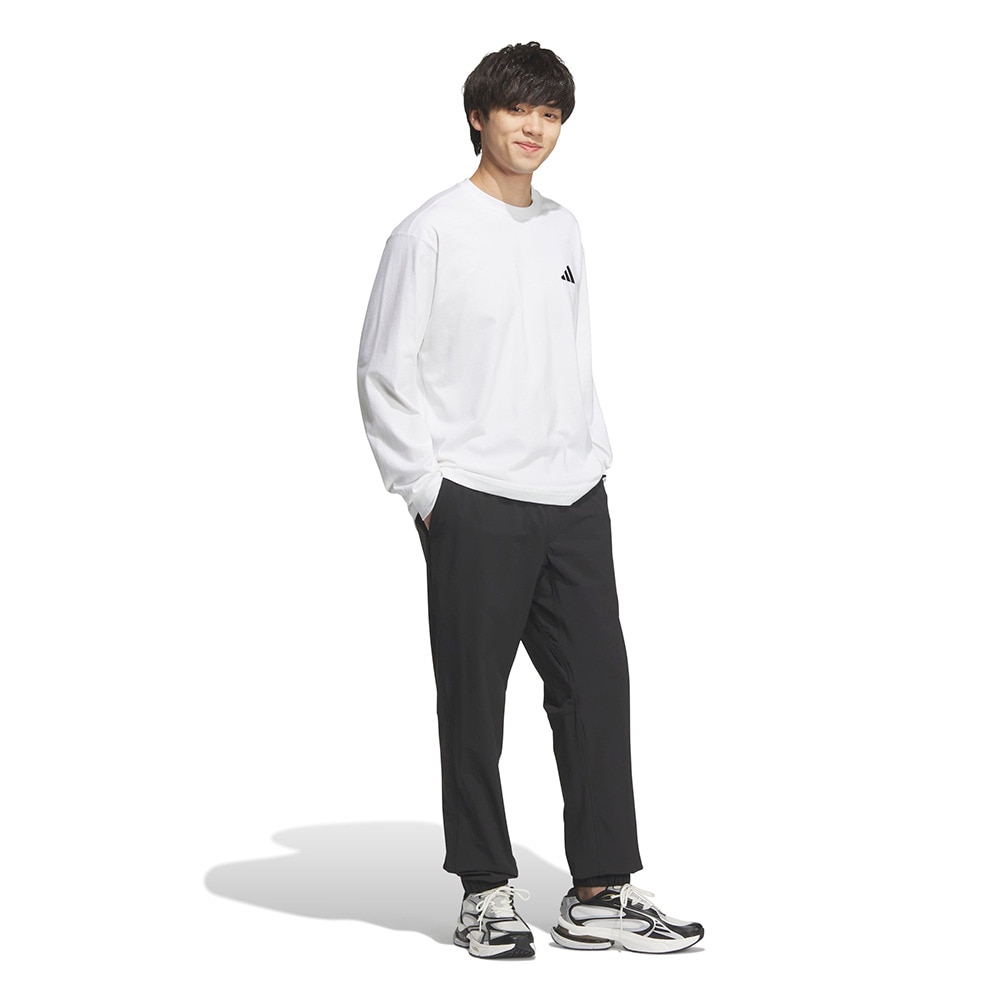 アディダス（adidas）（メンズ）エッセンシャルプラス ストレッチ ウーブン フルレングス ジョガー パンツ TZ498-KA1284