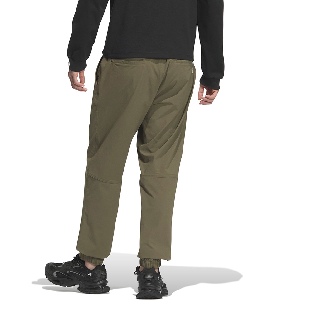 アディダス（adidas）（メンズ）エッセンシャルプラス ストレッチ ウーブン フルレングス ジョガー パンツ TZ498-KA1285