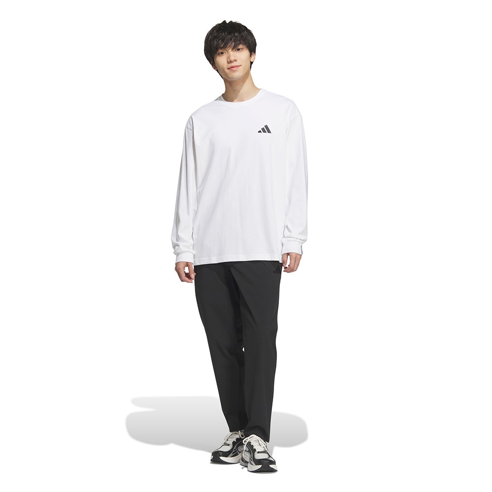 アディダス（adidas）（メンズ）エッセンシャルズプラス ストレッチ ウーブン アンクル丈 ジョガーパンツ V7993-KA1293