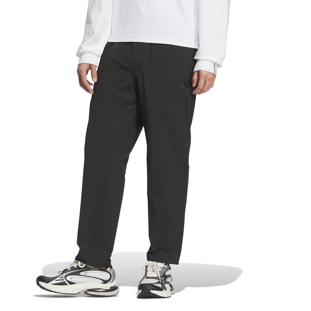 アディダス（adidas）（メンズ）エッセンシャルズプラス ストレッチ ウーブン アンクル丈 ジョガーパンツ V7993-KA1293